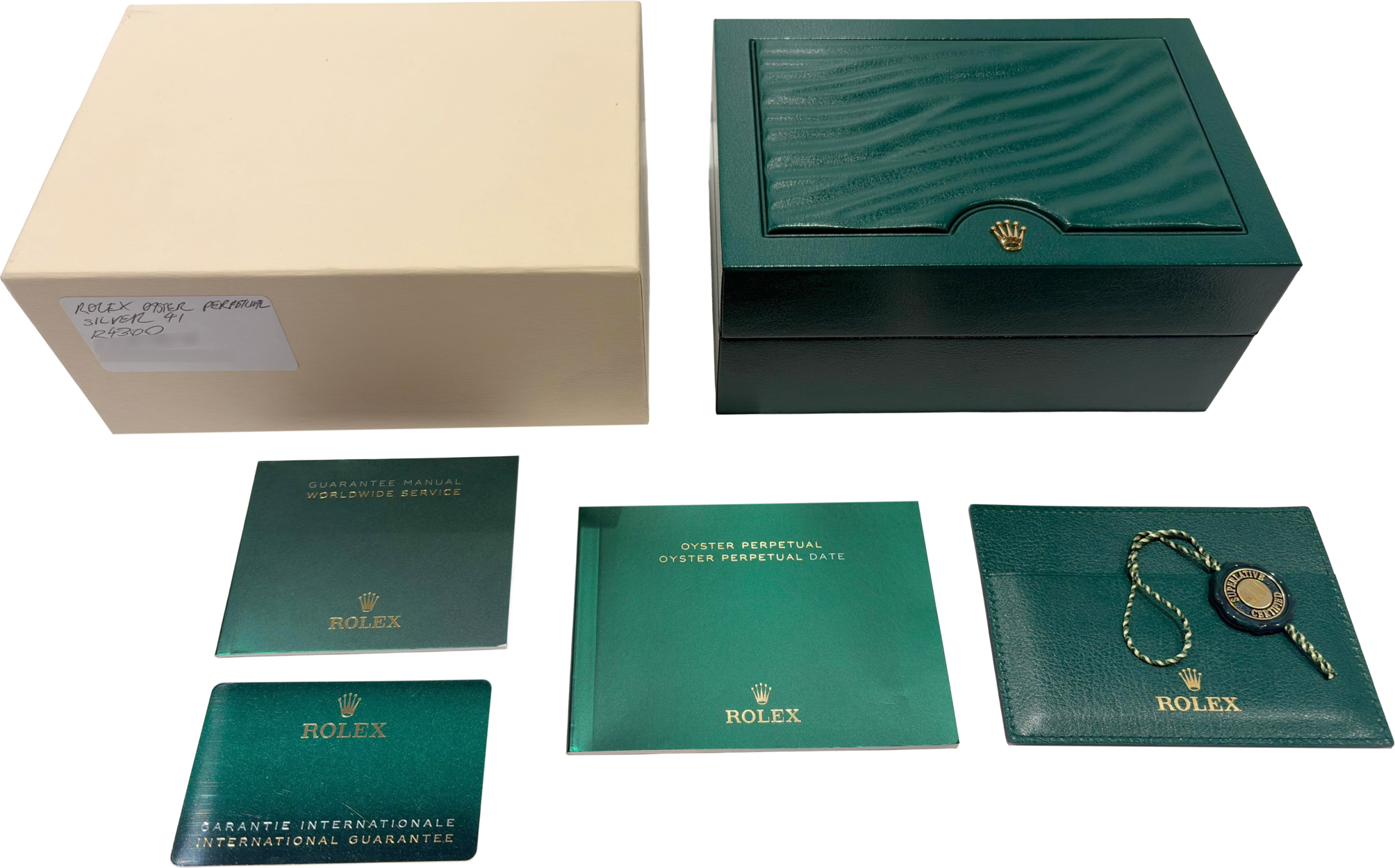 Rolex Oyster Perpetual 41 Silver 124300